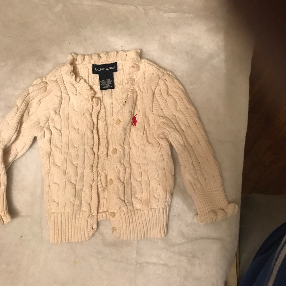 Infant girl Polo sweater